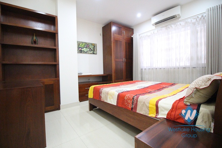 Good priced 2 bedrooms apartment for rent in Tay Ho area, Hanoi. 